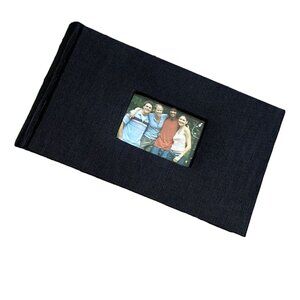 Home Essence 4X6 Photo Album Book-Black-New-Holds 34 Pictures